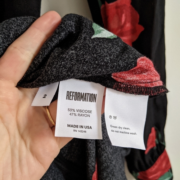 Reformation Carnation Dress RARE 2 - Picture 11 of 14